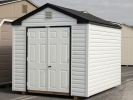 8x10 Madison Series (Economy Line) Peak Roofline Storage Shed with Vinyl Siding